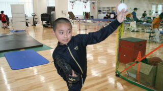 目指すはレギュラー！しらかば台小の秦野君 