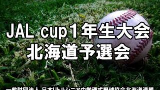 札幌真駒内、札幌新琴似代表掴む！＜JALcup・1年生大会＞ 
