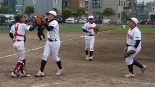 守り勝ち初V石山アトムズ　準V札苗スターズ 