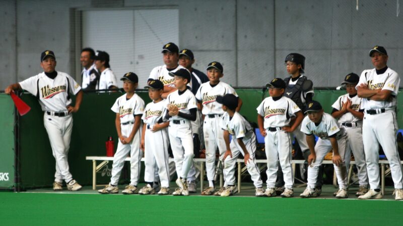 和寒野球が開幕戦勝利 