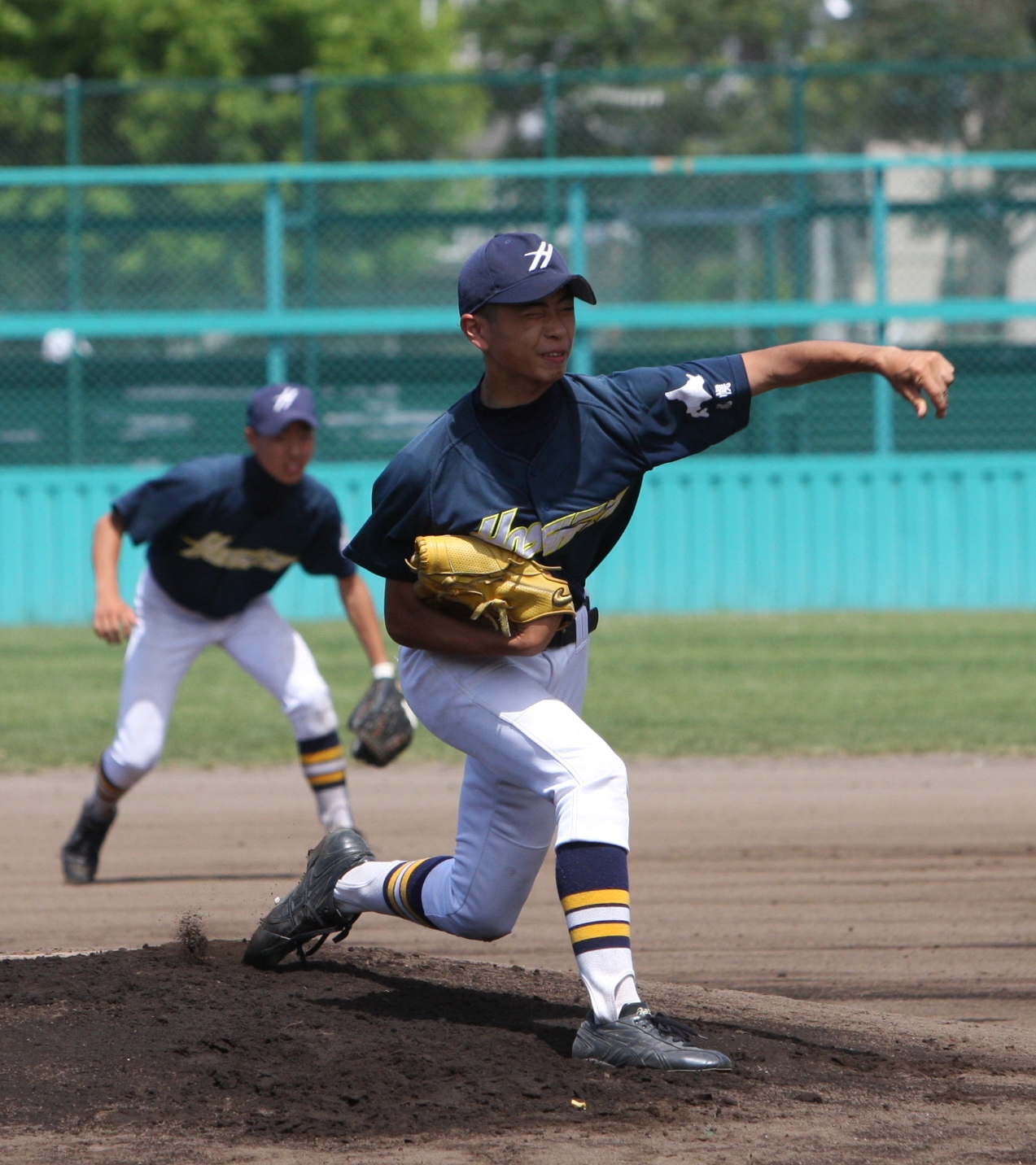 安田投手(星置中)