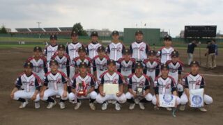 札幌北広島ボーイズ、第３位健闘！＜東北選抜大会＞ 