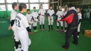 札幌白石シニア【中学クラブチーム訪問】 
