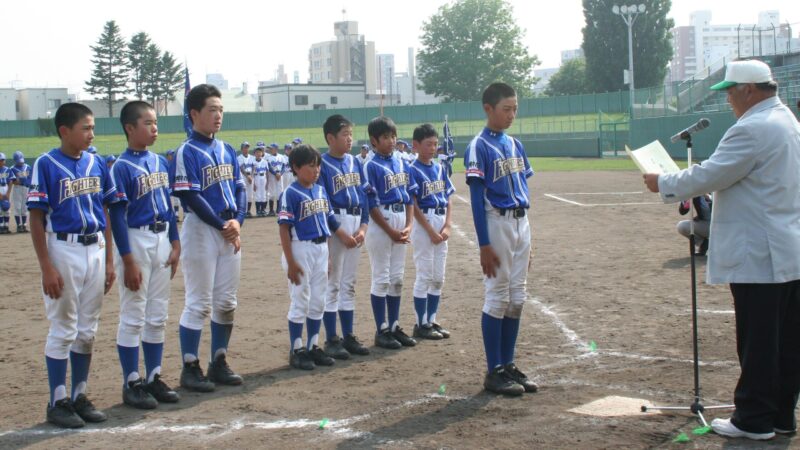 ホクレン旗、中の島ファイターズ少年野球団が初優勝 
