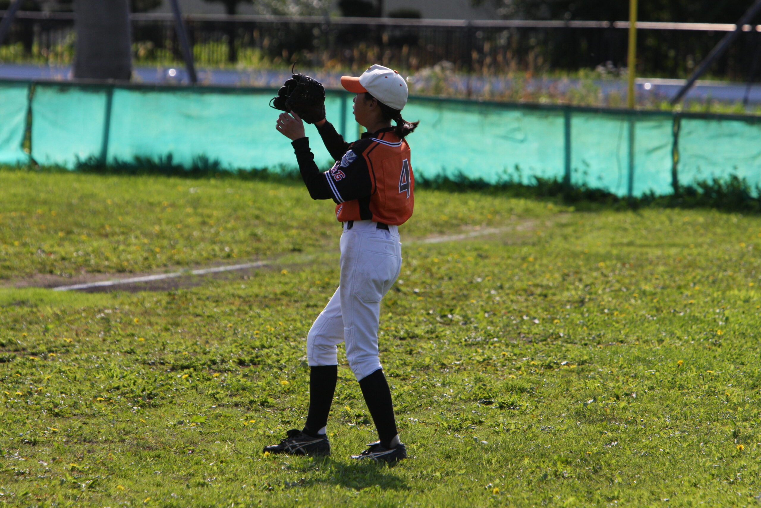 女子選手の姿も
