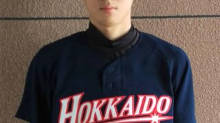 選手名鑑 ⑨橋本 鈴(苫小牧啓北中・野球部) 