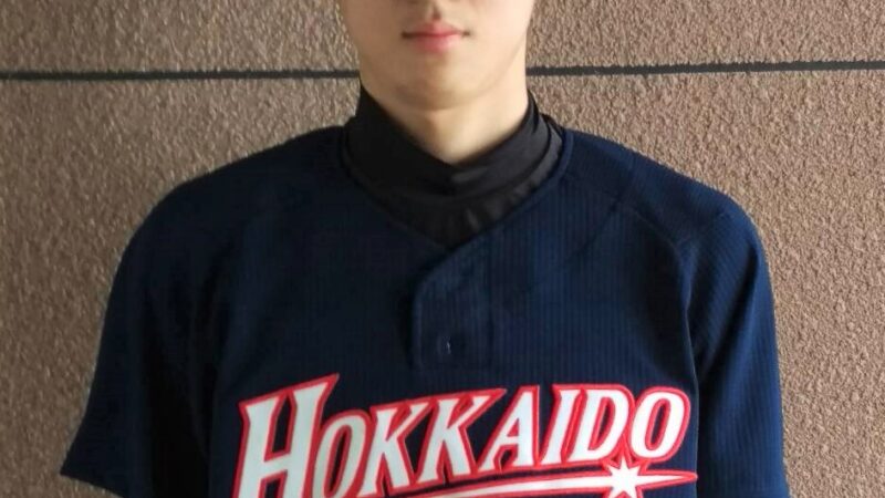 選手名鑑 ⑨橋本 鈴(苫小牧啓北中・野球部) 