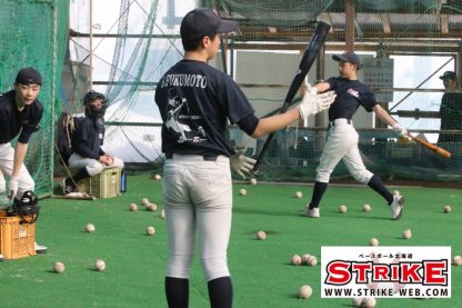 発行人、恵庭シニアに出没。 