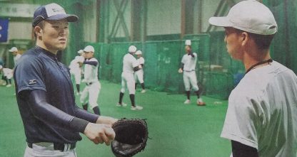 卒業生の元マネージャー福田さん同行へ＜札幌第一＞ 