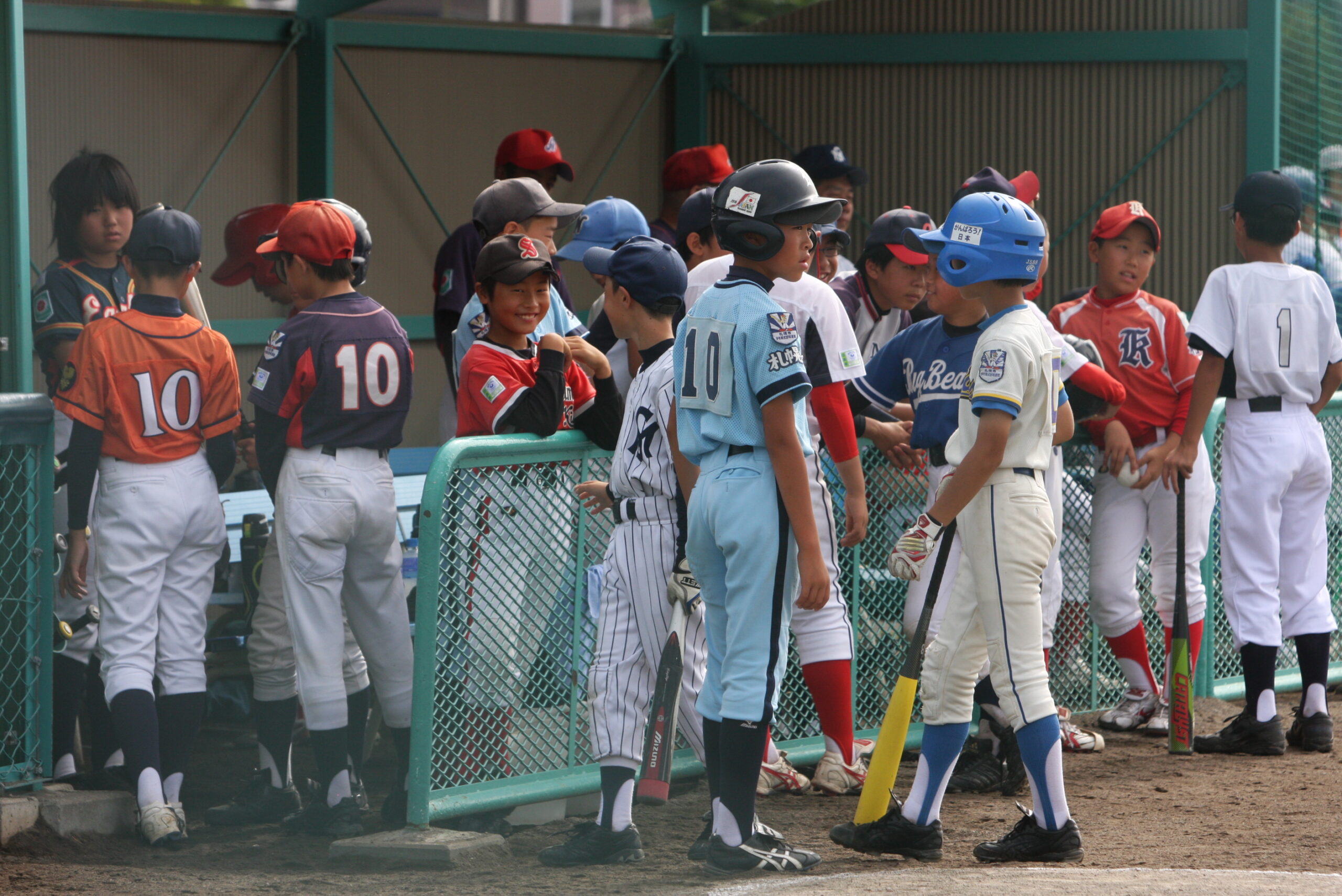 中央区の選手たち