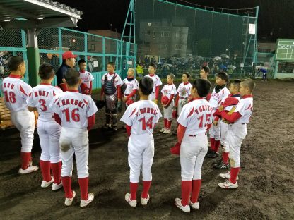 発行人、美香保球場・出没！ 