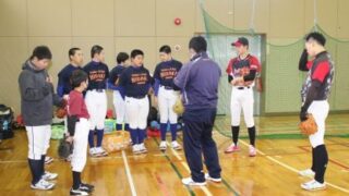 日高ベースボールクラブ＜２０２１チーム訪問＞ 
