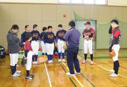 日高ベースボールクラブ＜２０２１チーム訪問＞ 