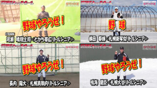 「野球やろうぜ！」ストライクキャッチボール 