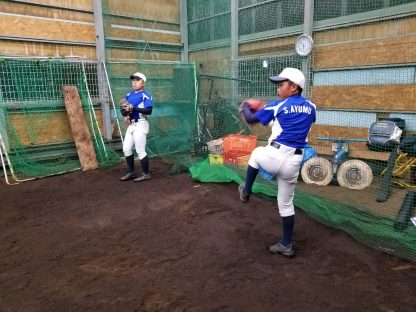 水曜日は投手コース。＜体験可能＞ 