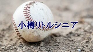 ＜高校合格おめでとう！＞小樽リトルシニア 