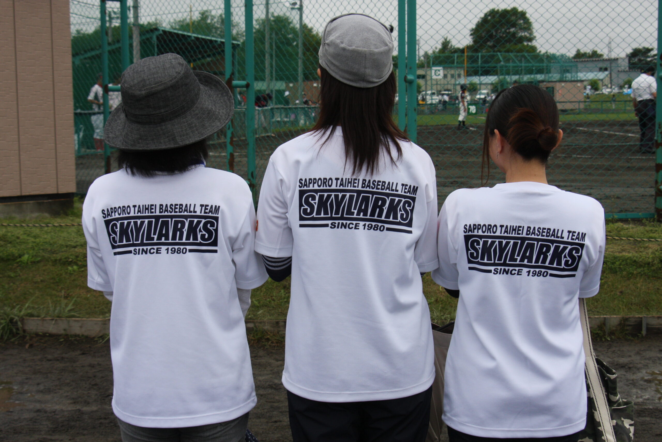 太平スカイラークス:応援Tシャツ(裏)