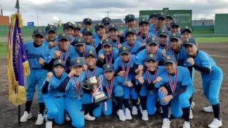 札幌新琴似、３年連続１６度目V　旭川北稜準V＜秋季全道新人戦・決勝＞ 