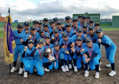 札幌新琴似、３年連続１６度目V　旭川北稜準V＜秋季全道新人戦・決勝＞ 