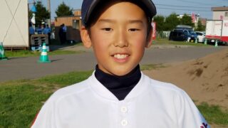 大岩選手、東川大雪野球少年団＜きょうのヒーロー＞ 