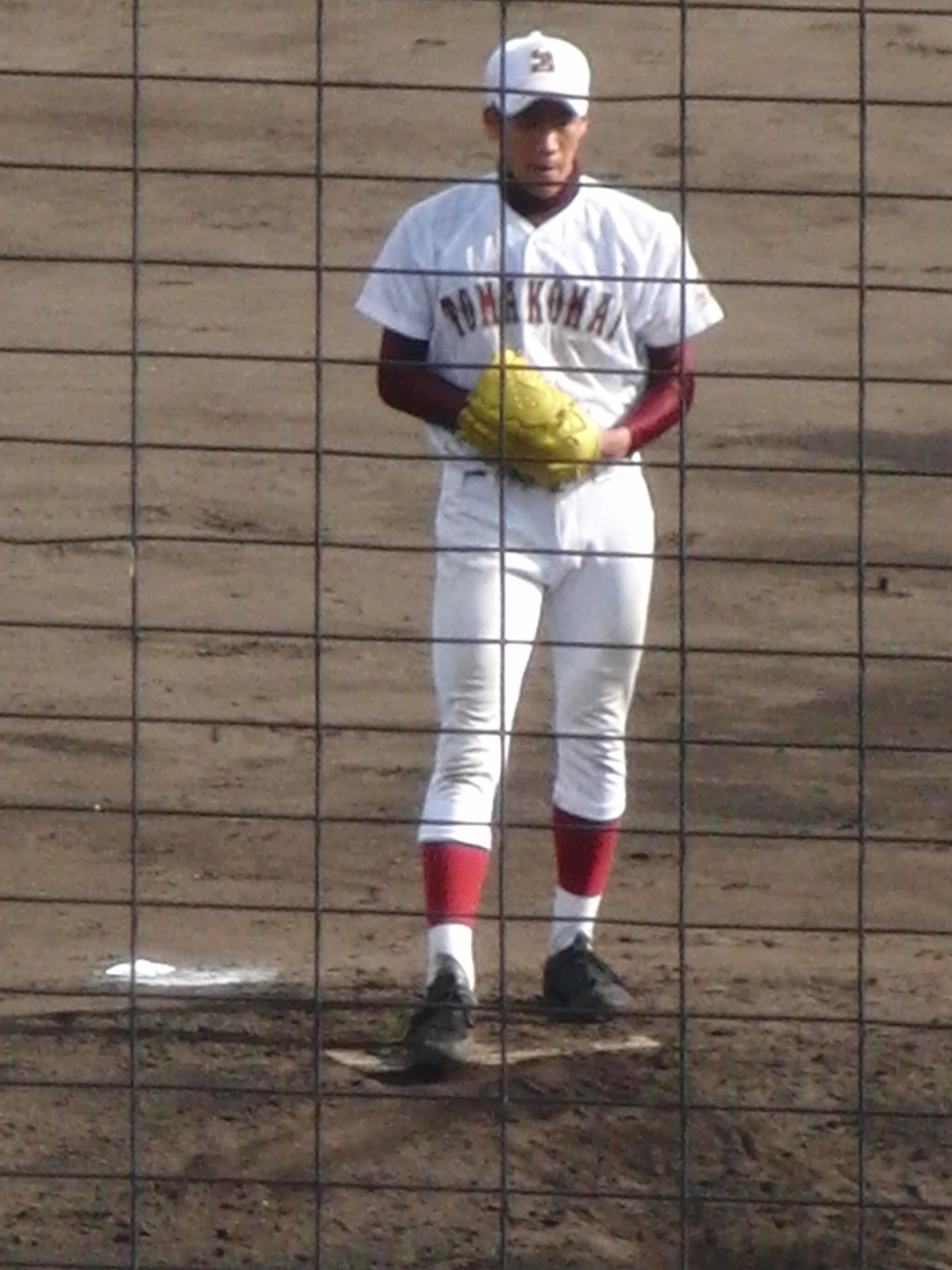 最終回の鳥越投手