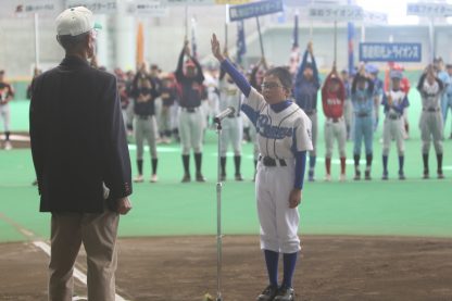 全道大会を目指し３２チーム熱戦開幕 