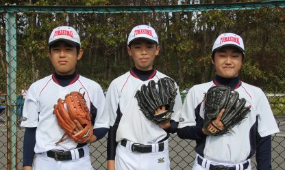 被災地・厚真町から通う中学球児を取材 