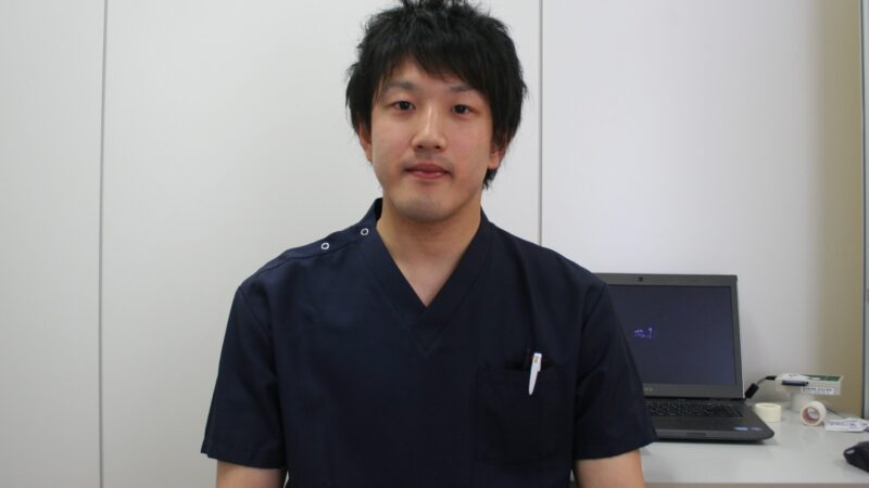 バスケットボール一筋、羊ケ丘病院の内野さん 