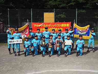優勝緑丘ホーマーズ、準Ｖ幌西フェニックス＜FBC－U１２＞ 