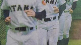 甲子園練習日、雨天の為室内練習 