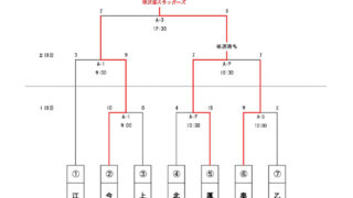 優勝厚沢部スラッガーズ　準V今金 