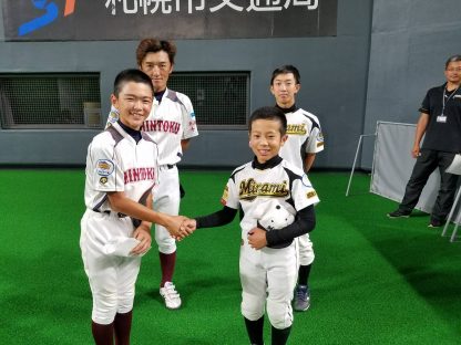 【速報】2回戦・新得町野球少年団（十勝）×士別南野球少年団（上川） 