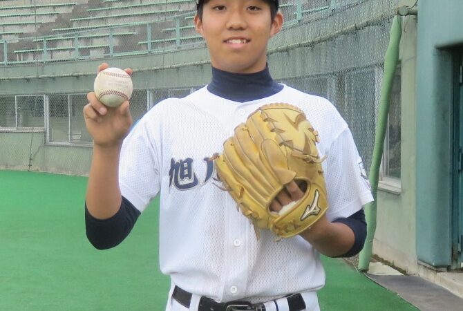 ＜旭川北稜球団＞唐川侑大投手 