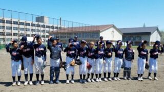 【速報】１回戦・前田リトル×稲穂ホークス＜(太)手稲区予選＞ 