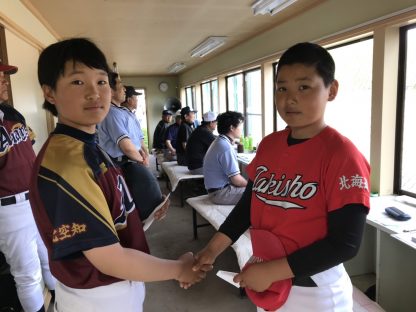 【記録】1回戦・赤平レッドレイズ×滝川少年野球倶楽部＜春季少年野球＞ 