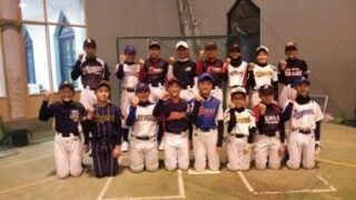 北海道選抜（佐賀大会）、屋内施設で調整＜今泉杯西日本友好学童大会＞ 