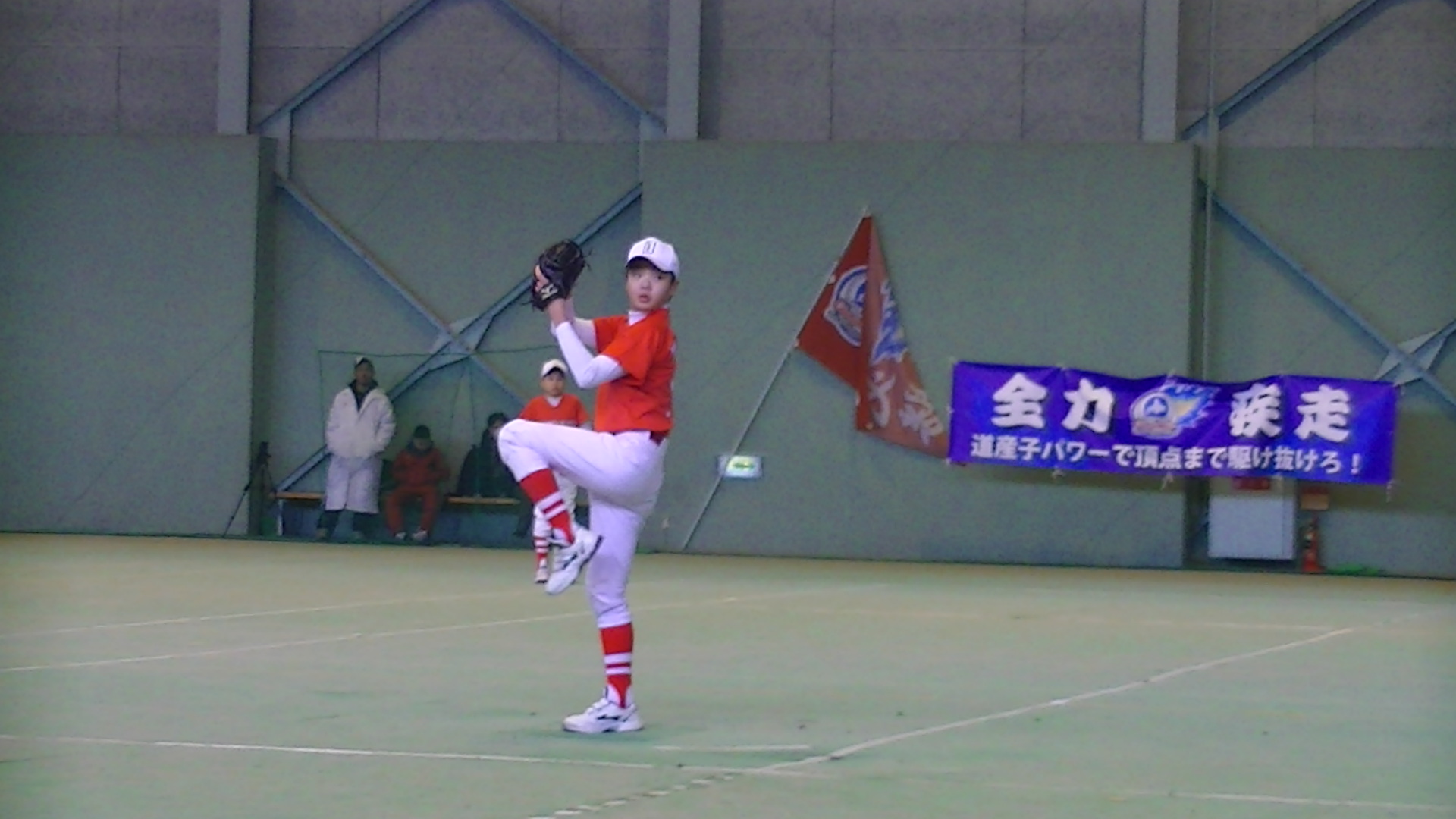練習試合での様子