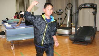 あこがれは”マエケン”　札幌新琴似シニアの柴田君 