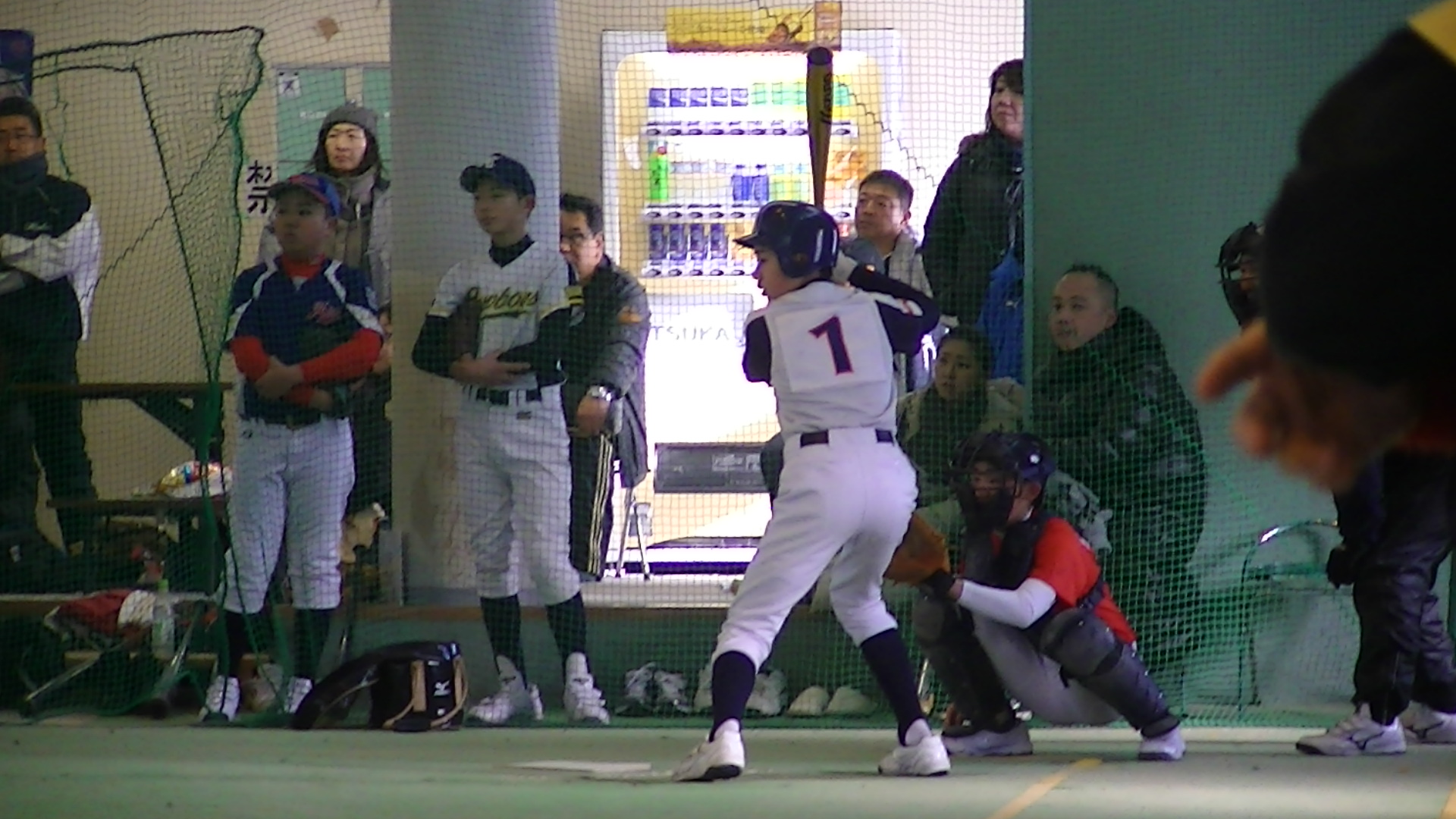 練習試合での様子