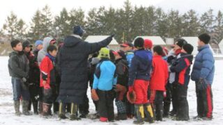 発行人、新川水再生プラザ・グラウンドに出没。 