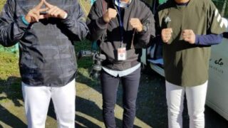 発行人、＜トクさんTV＞札幌スタジアム室内練習場に出没！ 
