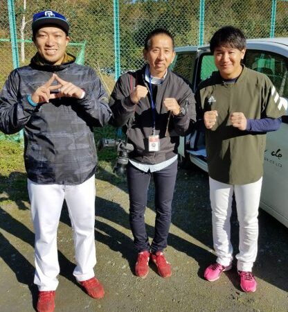 発行人、＜トクさんTV＞札幌スタジアム室内練習場に出没！ 