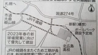 BPアクセス道路計画 