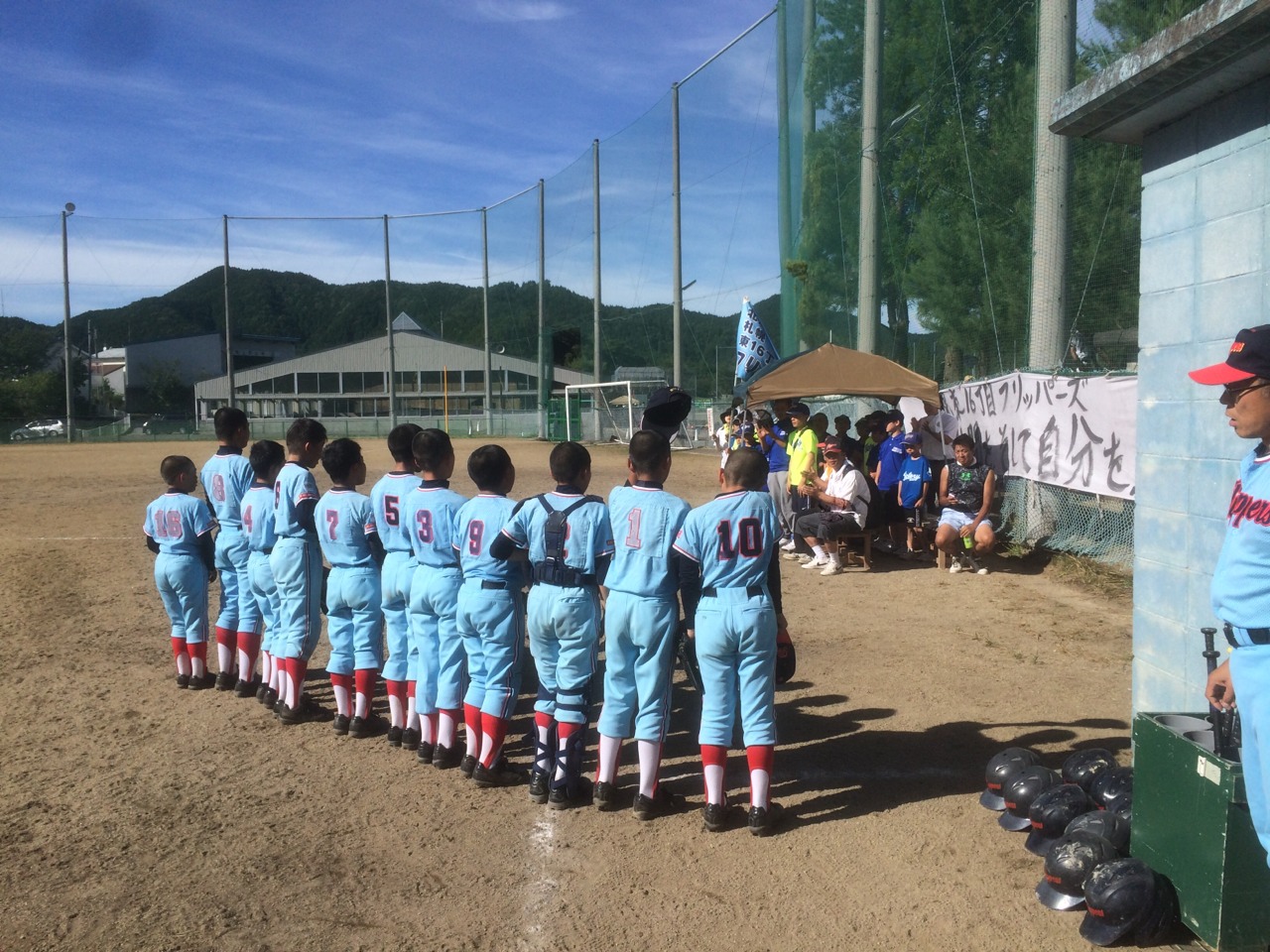 高野山旗・1回戦突破した東16丁目フリッパーズ