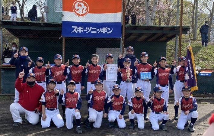 優勝北小樽ビースト、準Ｖ小樽中央＜スポニチ旗＞ 