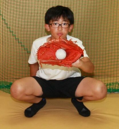 夢はプロ野球選手、古平・仁木の越後君（後志選抜） 