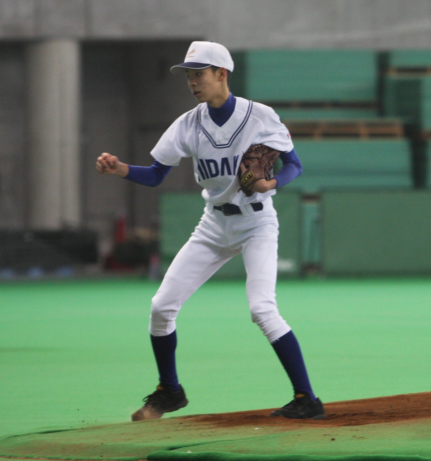竹内投手(日高)