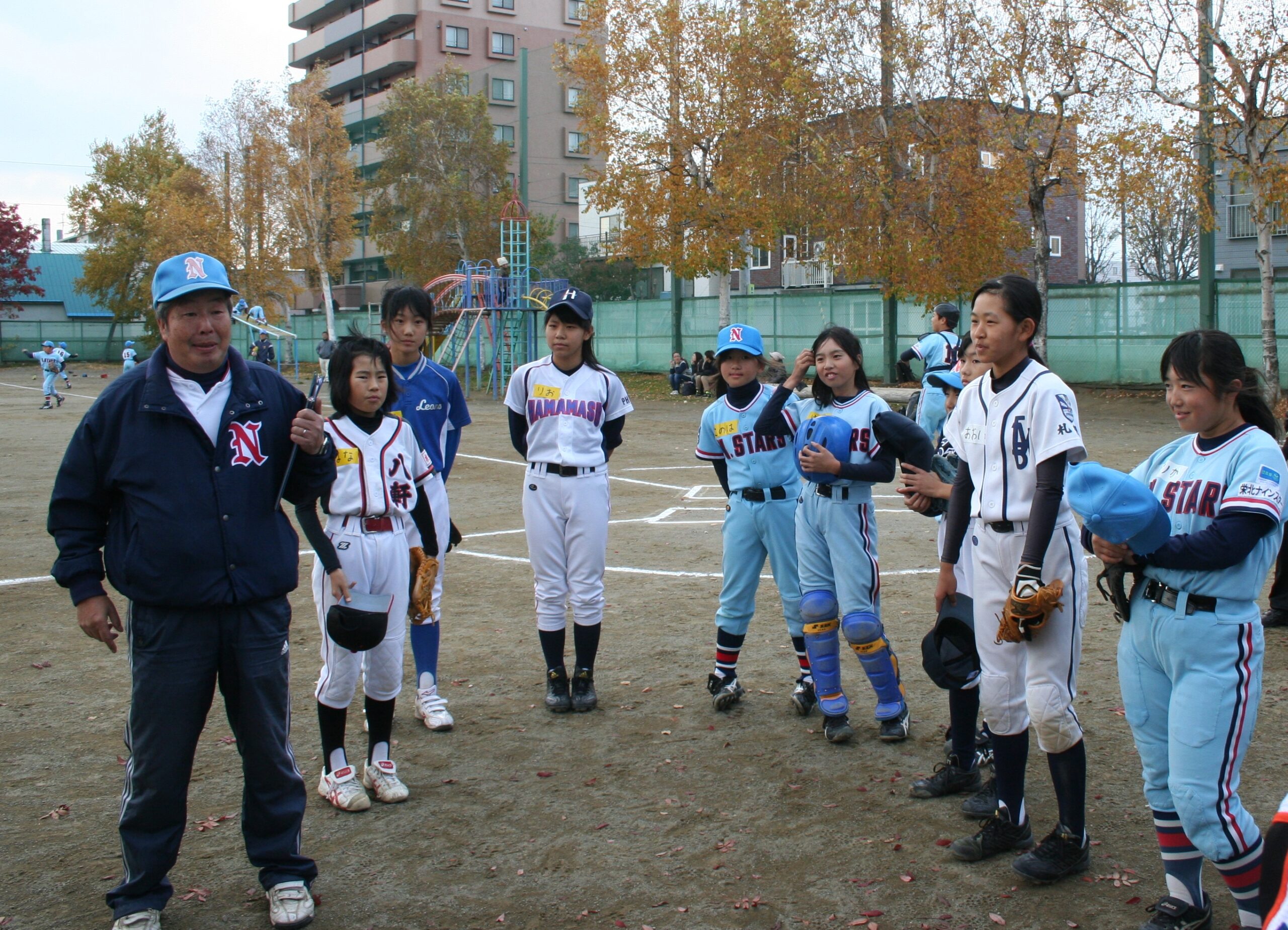 ストライク用・女子監督