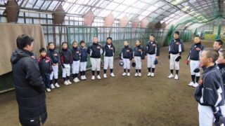 【チーム訪問】旭川西シニア球団 