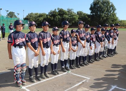 上江別ブルードリームズ、圧倒的な攻撃力で勝利！札幌南JBCを１３－６で撃破 
